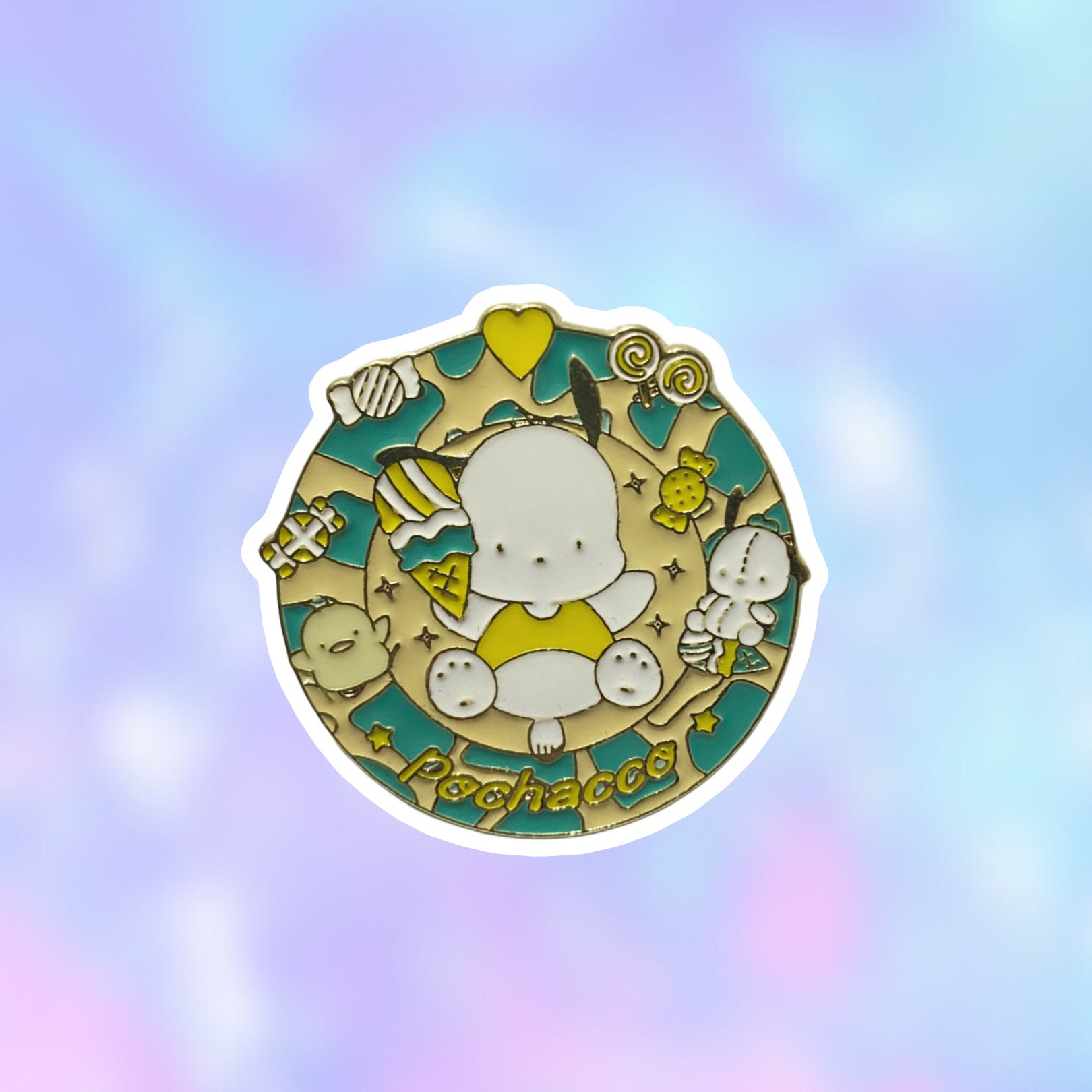 Pin Plus Pochacco - Sanrio