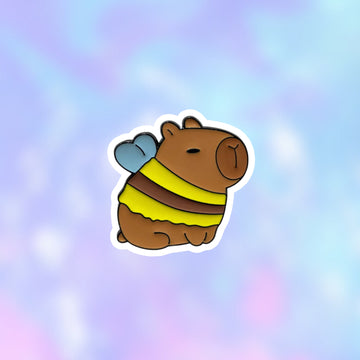 Pin Capibara Abejita