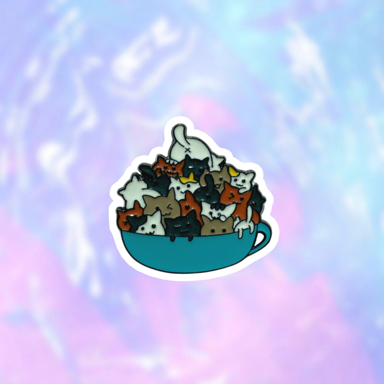 Pin Tazón de Gatitos
