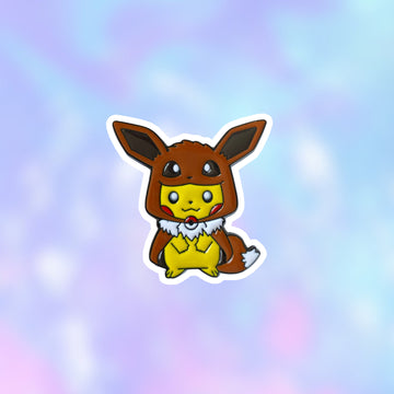 Pin Pikachu Disfrazado de Eevee - Pokémon
