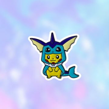 Pin Disfrazado de Vaporeon - Pokémon