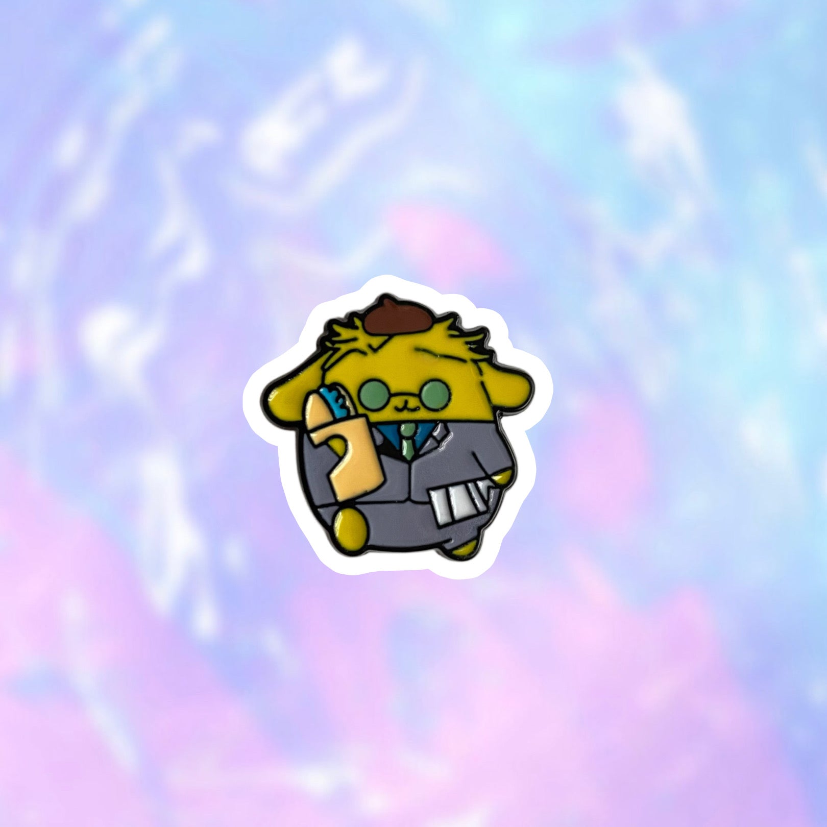 Pin Nanami Kento JJK x Pompompurin Sanrio