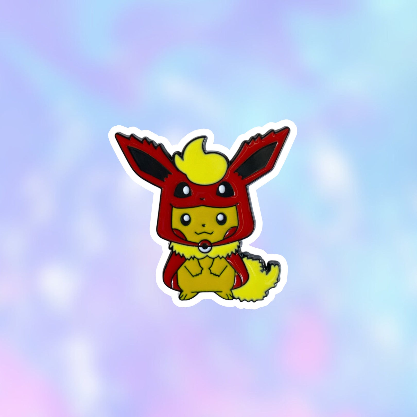 Pin Pikachu Disfrazado de Flareon - Pokémon